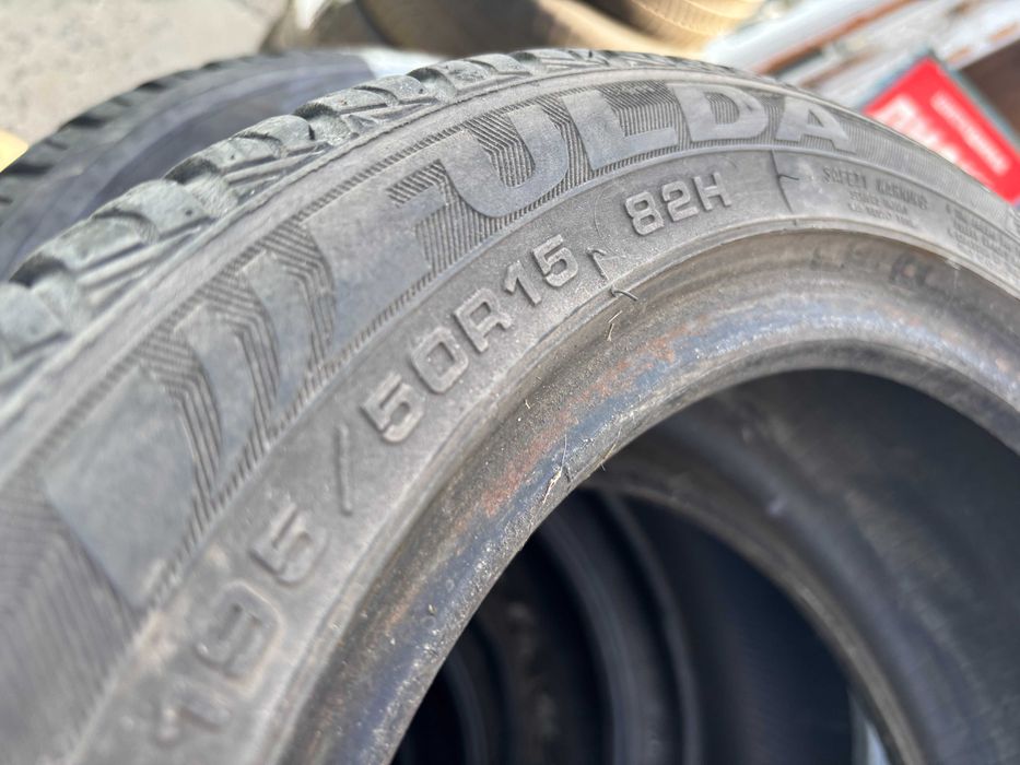 195-50-R15 FULDA KRISTALL 2штуки всесезон резины GERMANY 2021