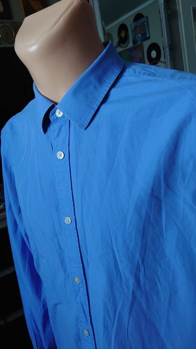 Michael Kors koszula męska XL niebieska