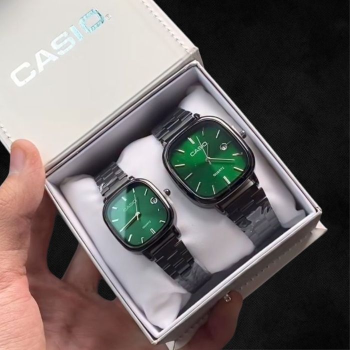 Часы парные Casio Vintage, мужские и женские часы Касио
