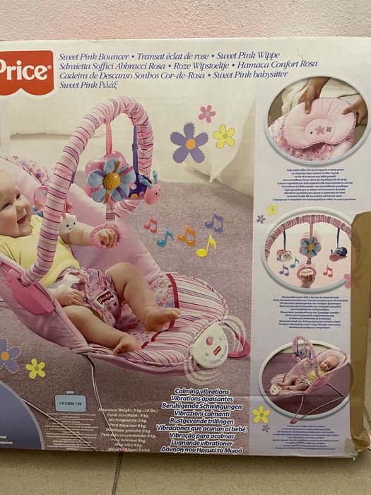 Espreguiçadeira de bebé Fisher-Price