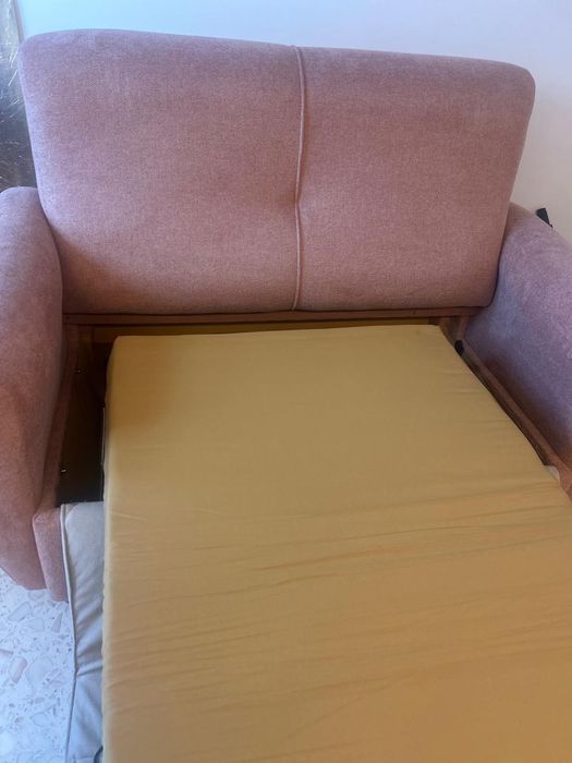 Sofá-cama novo, por estrear