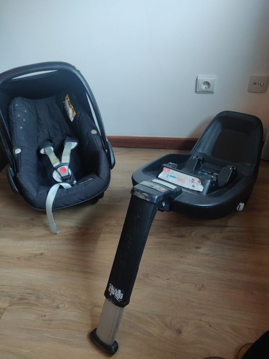 Trio baby bebe confort + isofix em bom estado