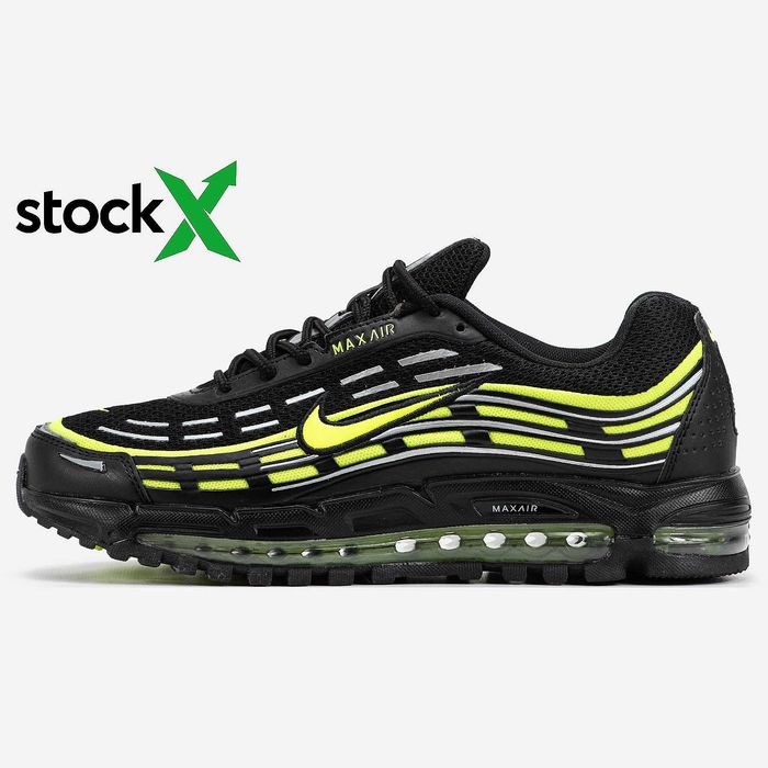Мужские кроссовки Nike Air Max TL 2.5 Black&Yellow. Размеры 40-45