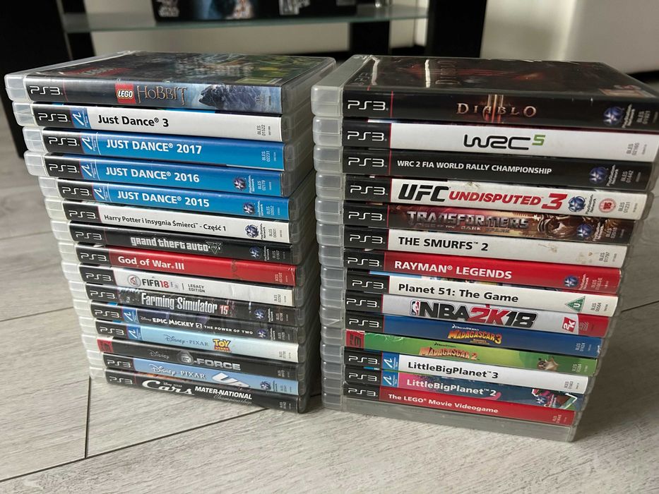 Gry PS3 Lego FIFA WRC Disney PlayStation Rayman Dance GTA UFC