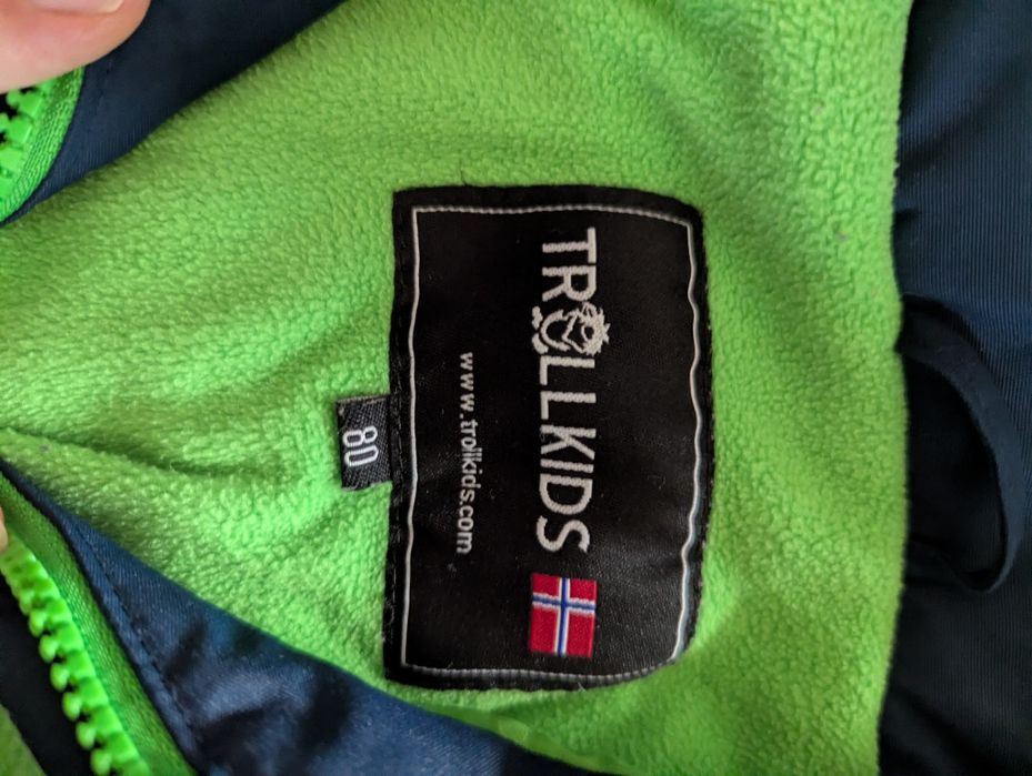 Zimowy kombinezon trollkids rozmiar 80