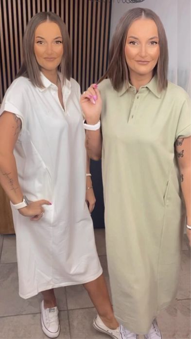 Sukienka polo Wiya . 7 kolorów !!