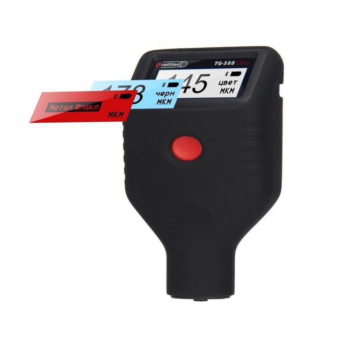 ‼️Товщиномір фарби Profiline TG-588 Ultra (3000мкм, Fe/Zn/NFe/Putty, Android/iOS)