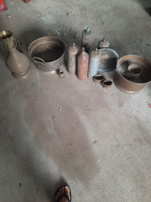 Peças antigas em latão latao