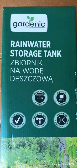 200 l pojemnik na wodę