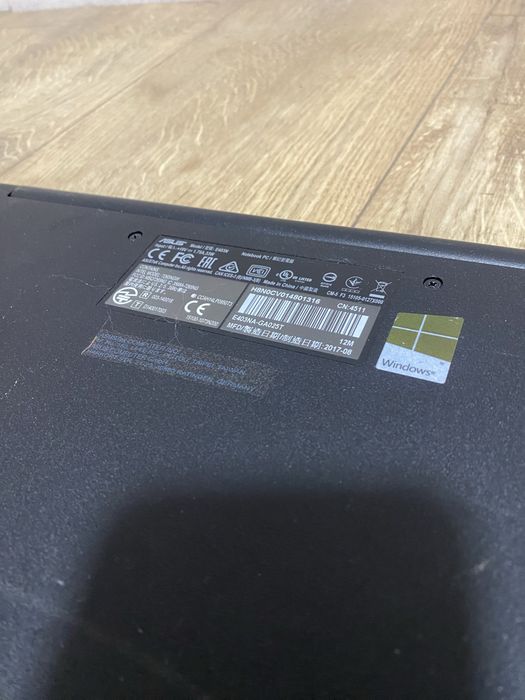 Ноутбук Asus на SSD