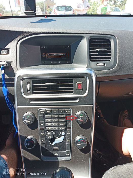 Radio Completo Original Volvo S60 Ano 2010">