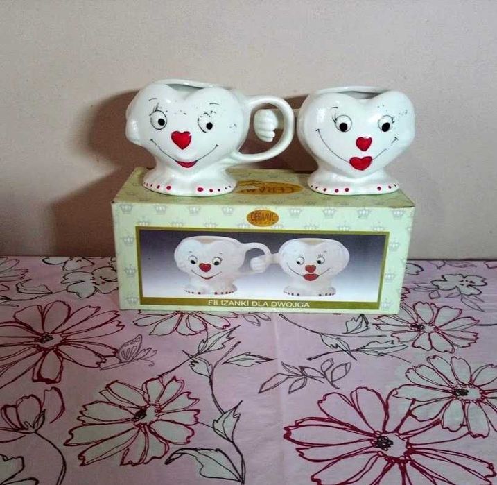 Керамічні чашки Kubek на двох