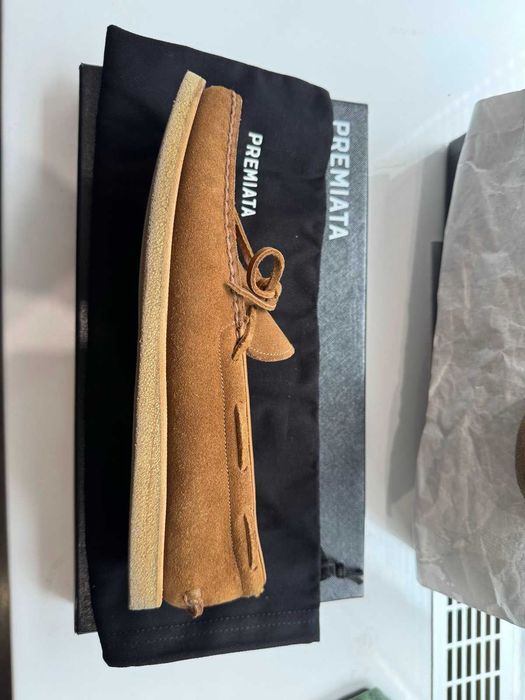 Замшевые мокасины - топсайдеры premiata 1885 оригинал