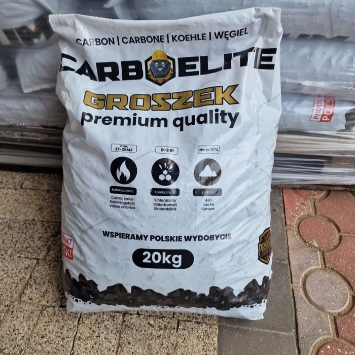 Węgiel Groszek Carboelite Premium 28Mj Promocja