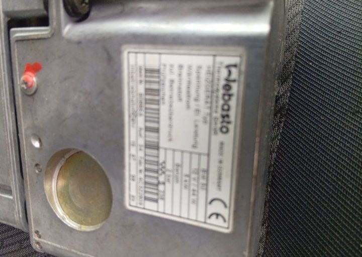 Nowe Webasto ogrzewanie postojowe na benzynę