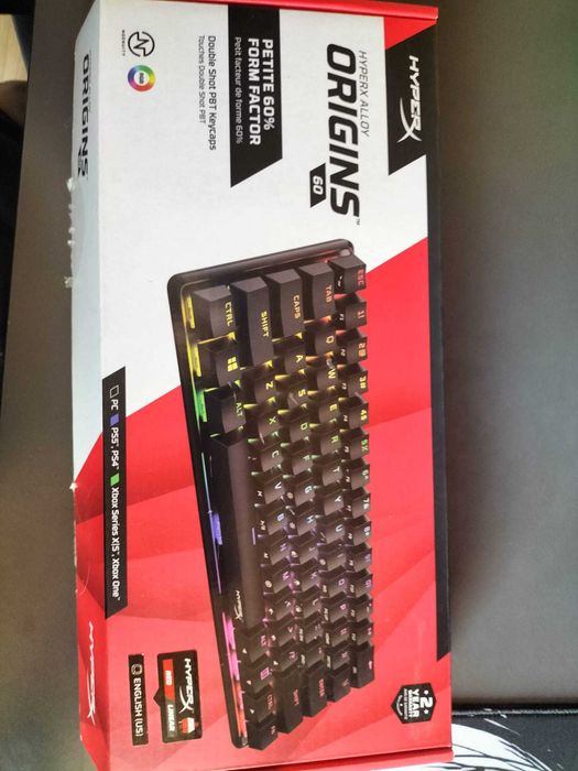 Teclado HyperX alloy origins 60
