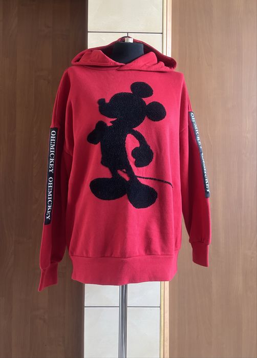 Bluza oversize z cekinami Mickey Mouse House