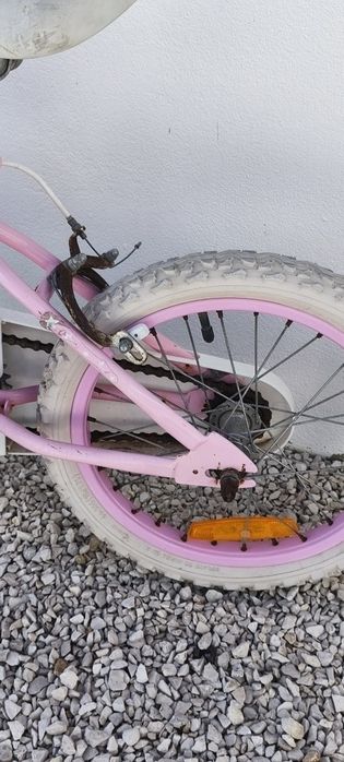Bicicleta Rosa Berg Criança