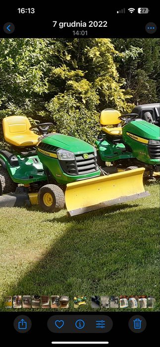 Kosiarki traktorek Johan Deer E 130