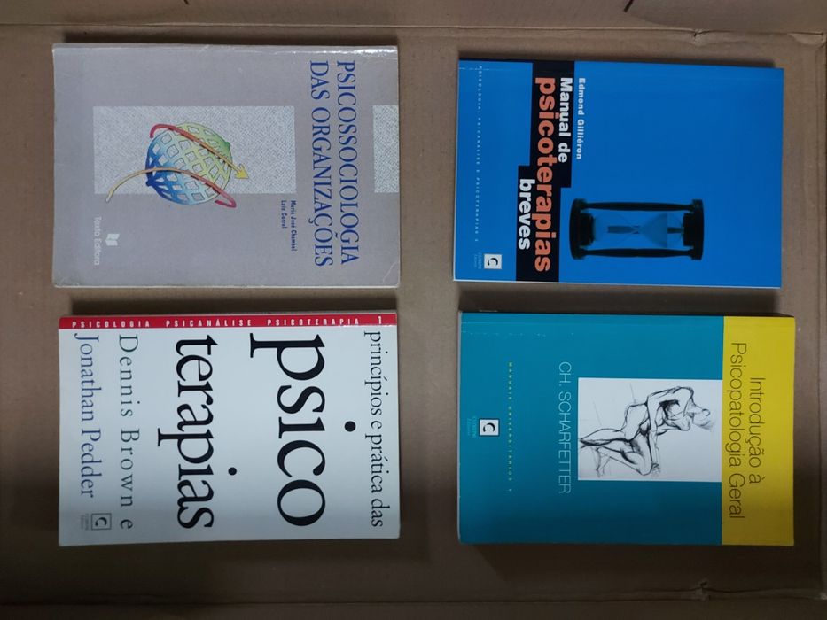 Livros técnicos Psicologia e Psiquiatria