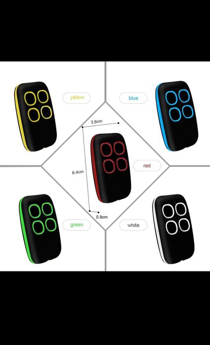 Universal Rolling Code Remote Control for Garage Doors and Other Applications64171753122051121