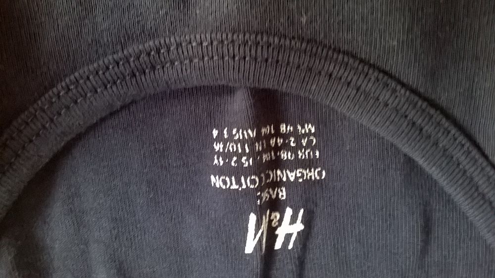 Podkoszulki H&M, COOL CLUB , 3x, rozm. 98,