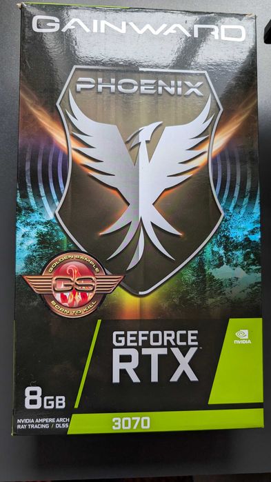 Gainward RTX 3070 Phoenix 8GB | Повний комплект | Чек Розетка