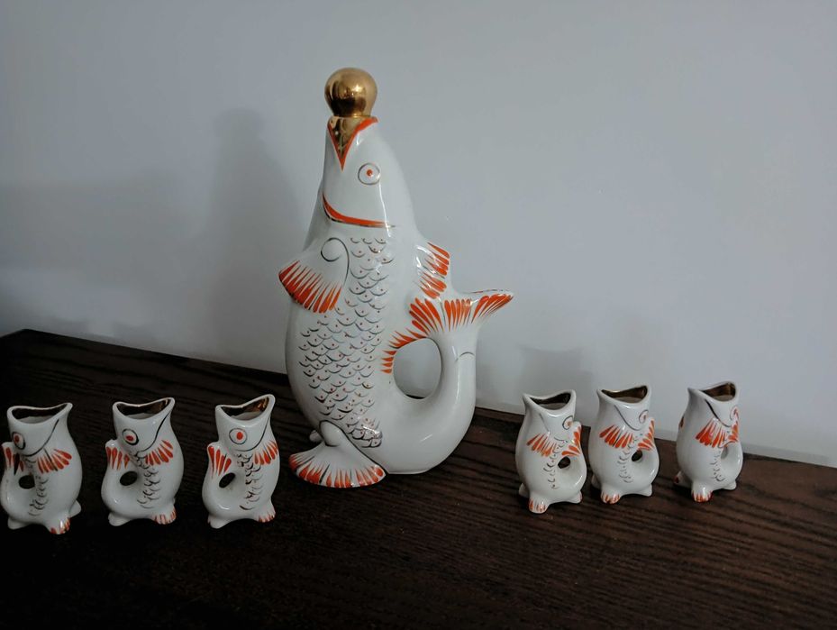 Фарфоровый набор "Рыбы"