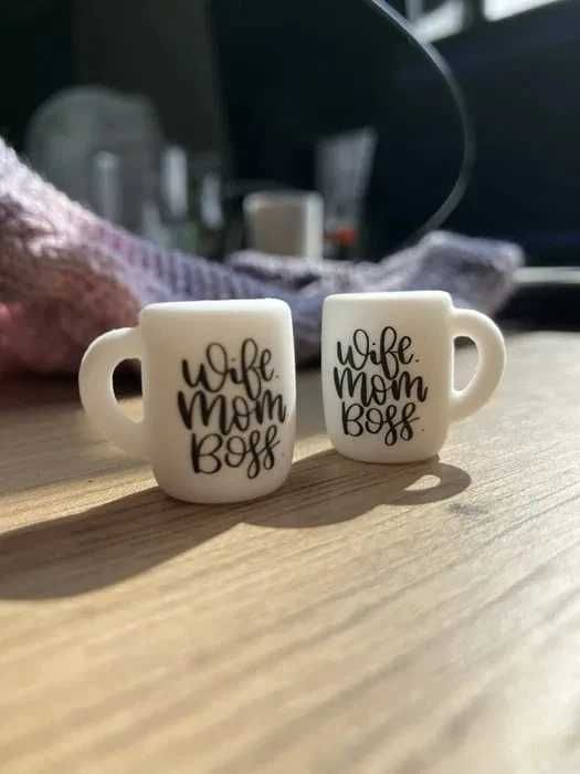 Zestaw 2 szt. stoperów do drutów (Wife Mom Boss)