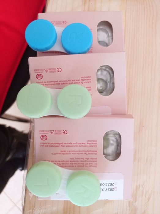 Lentes de contacto novas seladas fantasia 1 ano - varias cores