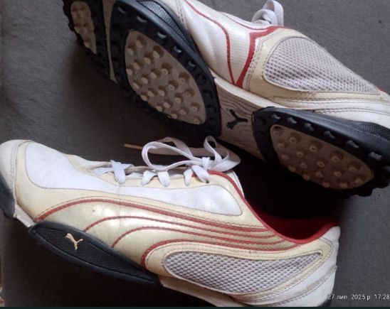 Шкіряні  , літні , чоловічі  туфлі,  Кросівки , Adidas, Puma 42