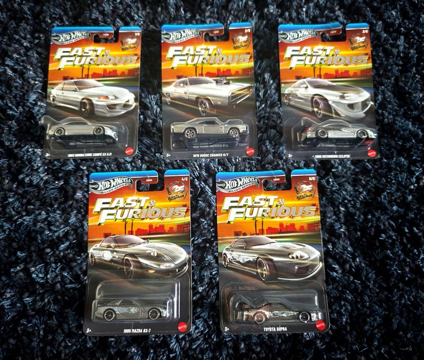Set Hot Wheels - 25 anos Fast Furious