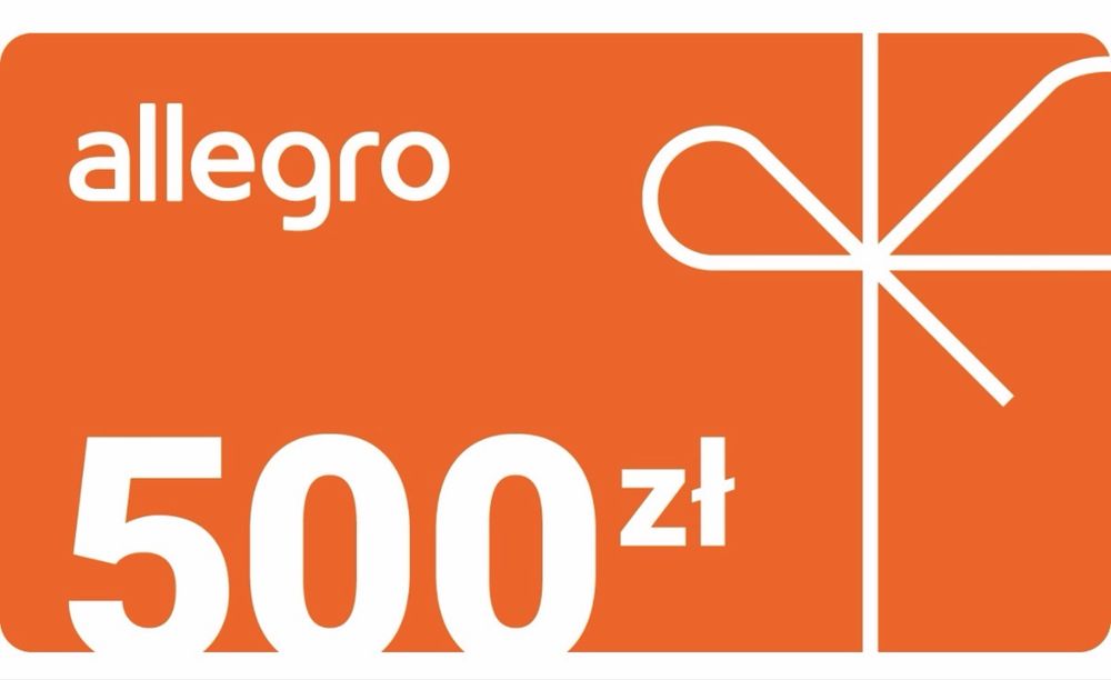 Karta podarunkowa Allegro 500 zł