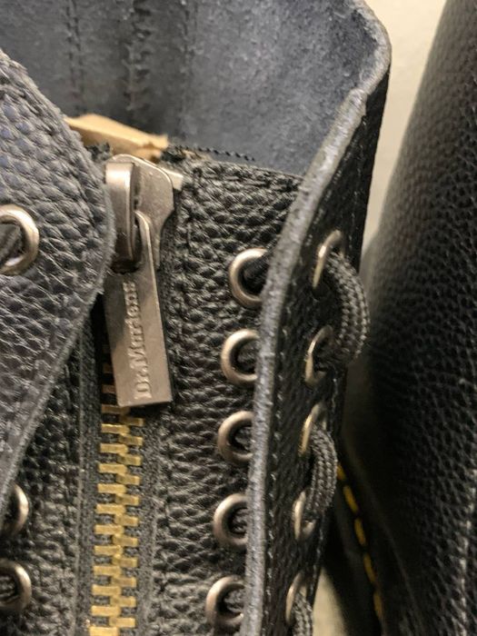 Черевики Dr. Martens Jadon Platform 40 41 чорні шкіряні на платформі