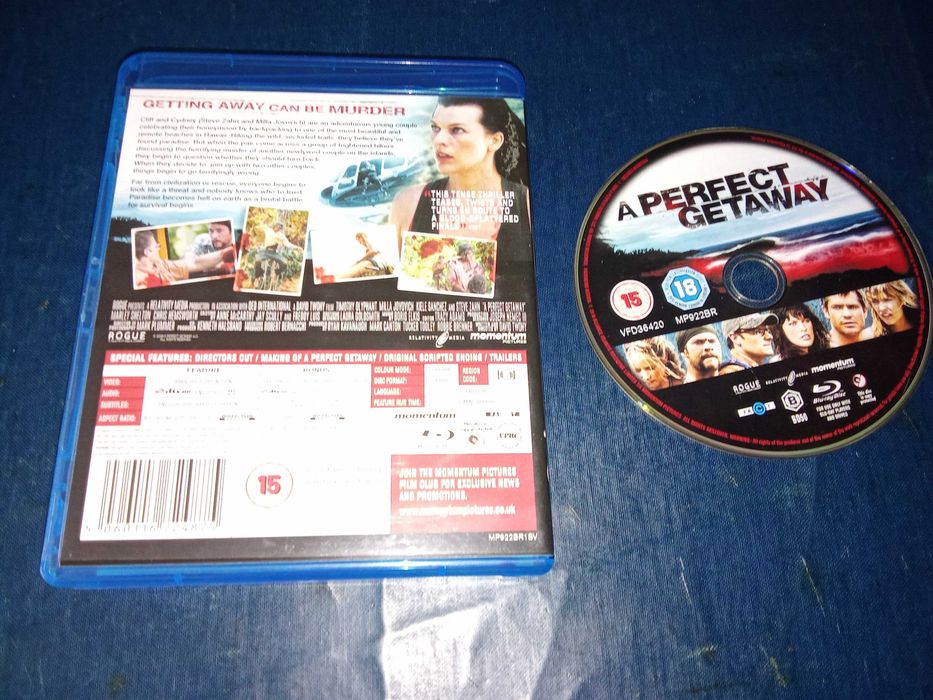 A PERFECT GETAWAY	BLU-RAY	(legendagem em Inglês)