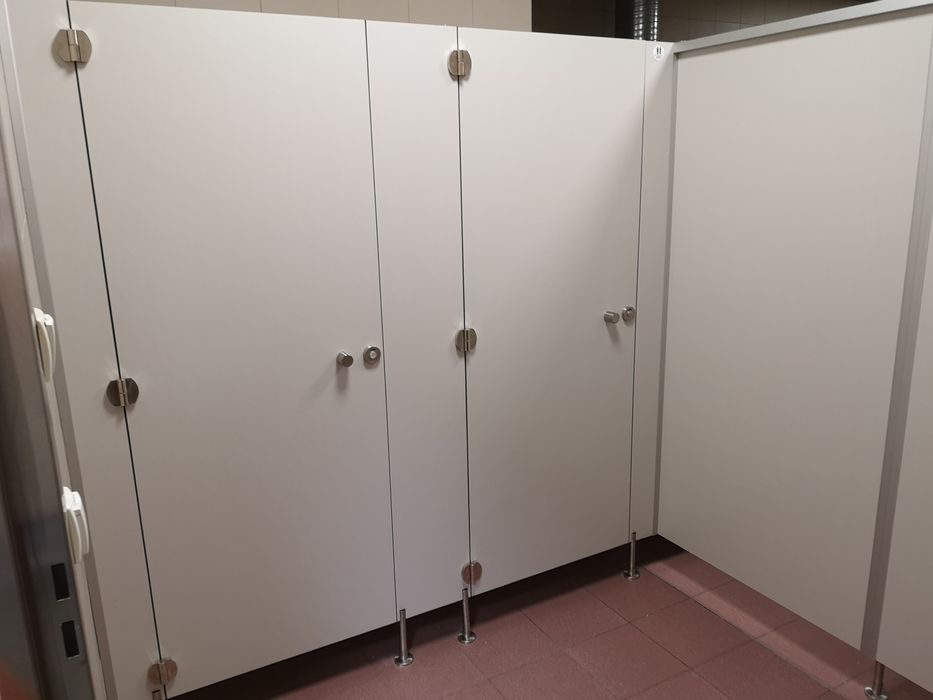 Kabiny WC sanitarne , Palarnie kabina giszetowa HPL LPW WLM Prysznic