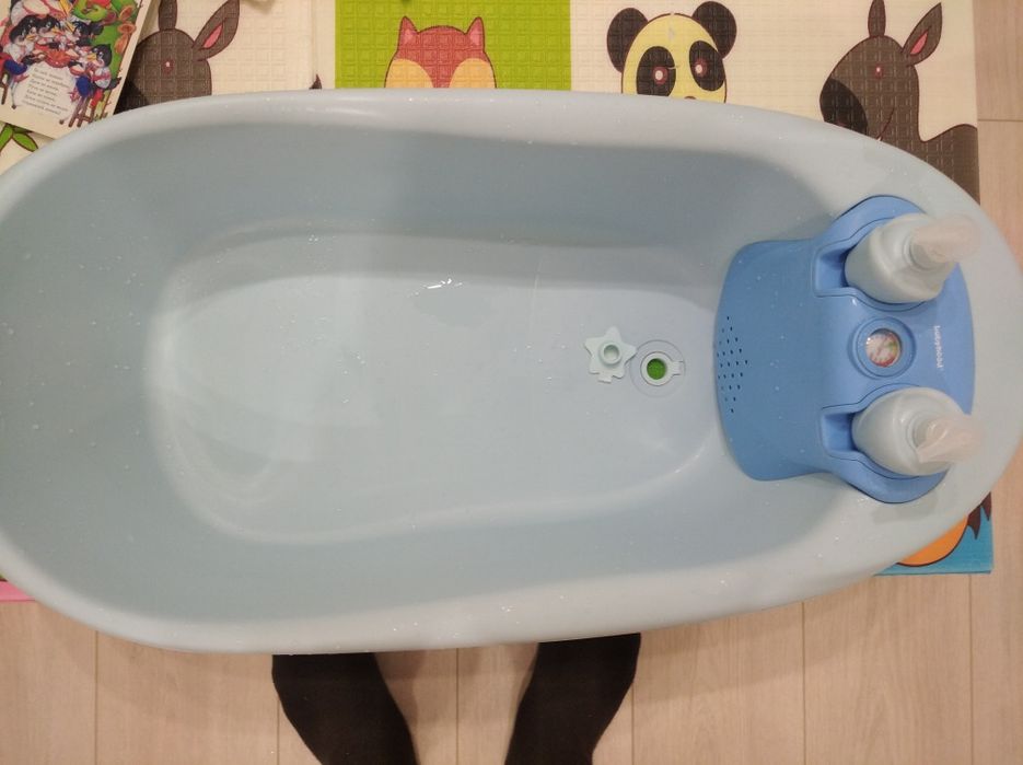 Детская ванночка с термометром babyhood