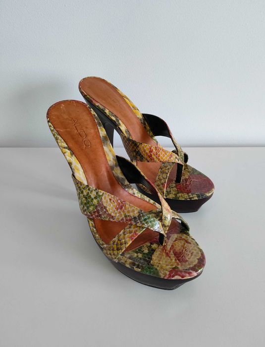 Obniżka! Aldo klapki japonki