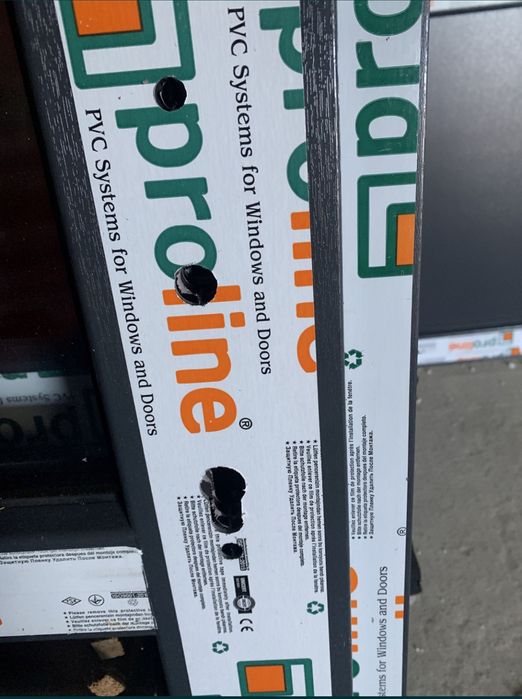 Drzwi PCV do biura tarasu działki Antracyt,Złoty Dąb,Białe