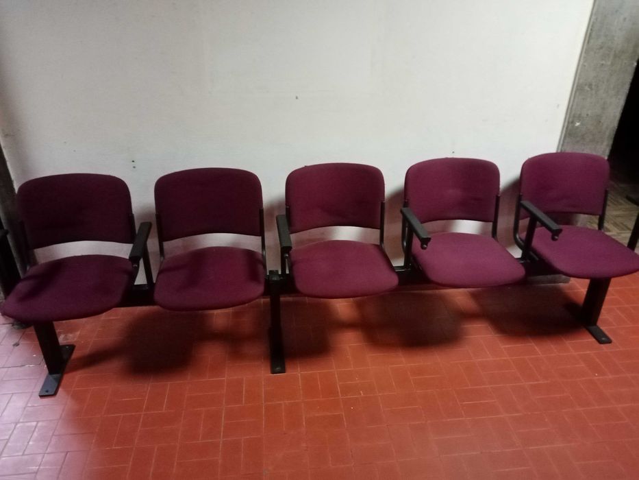 bancos de recepção