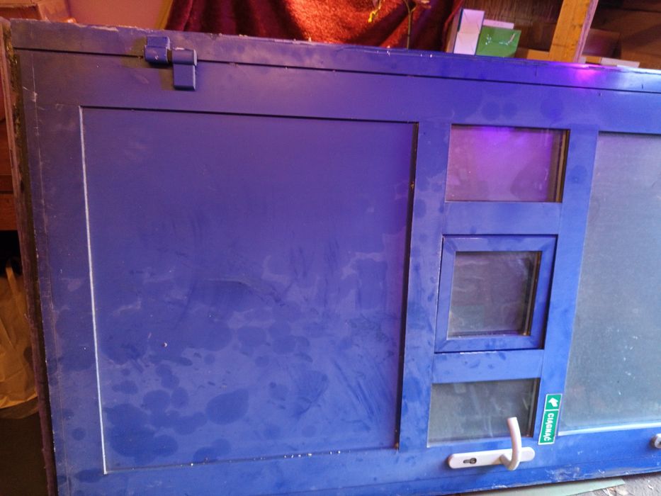 Drzwi zewnętrzne aluminiowe z demontażu