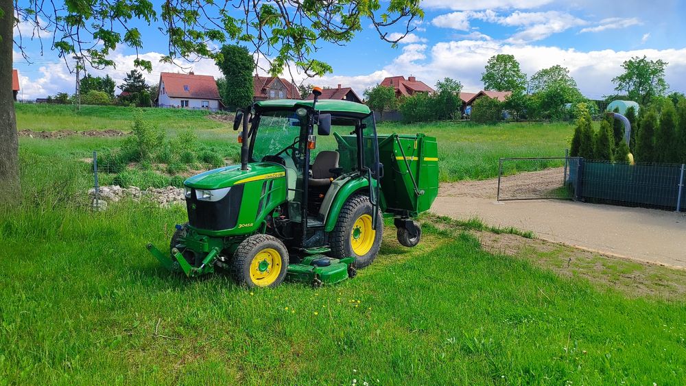 Usługi mini-traktorem glebogryzarka separacyjna koszenie działek orka
