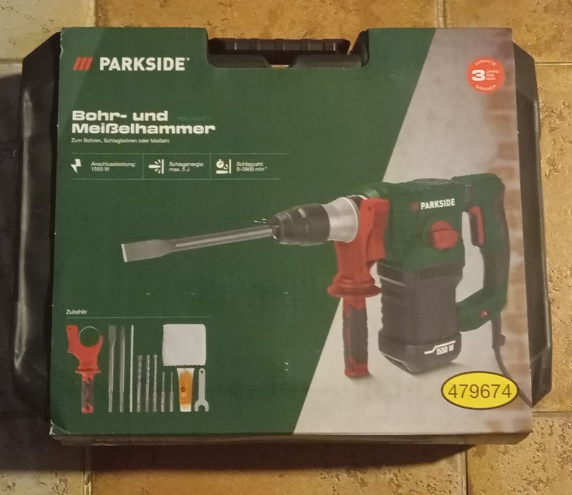 Martelo perfurador Parkside 1550W