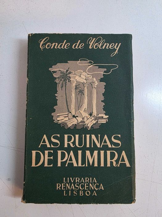 Livro - As ruinas de Palmira - Conde de Volney - REF PAR2