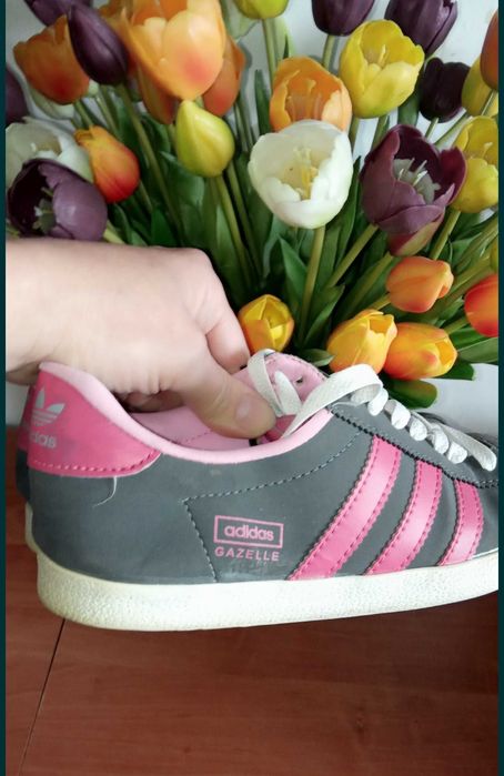 ADIDAS Gazelle adidasy roz 36 wkladka 22,5 cm