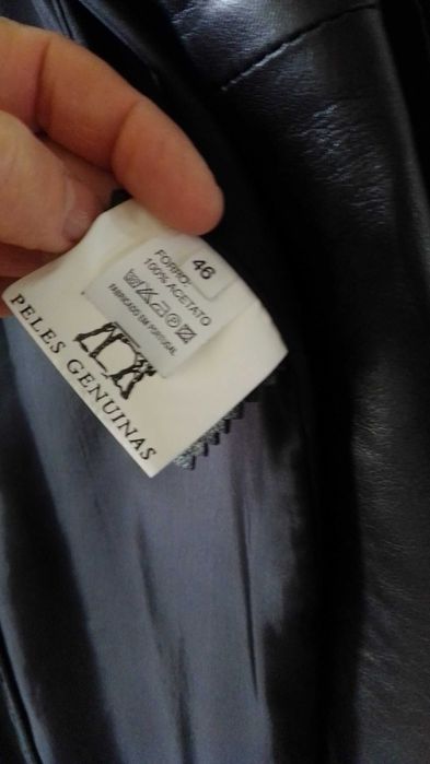 5 Casacos de pele genuína de senhora e senhor baratos