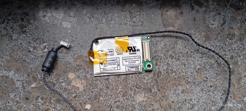 Modulo placa rede sem fios wi-fi WLAN e modem interno portatil