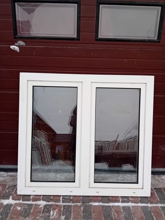 Okna plastikowe pcv 145x132 dwuskrzydłowe DOWÓZ CAŁY KRAJ