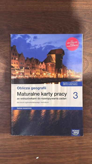 Oblicza geografii 3 – Maturalne karty pracy, zakres rozszerzony (Wyd. Nowa Era)