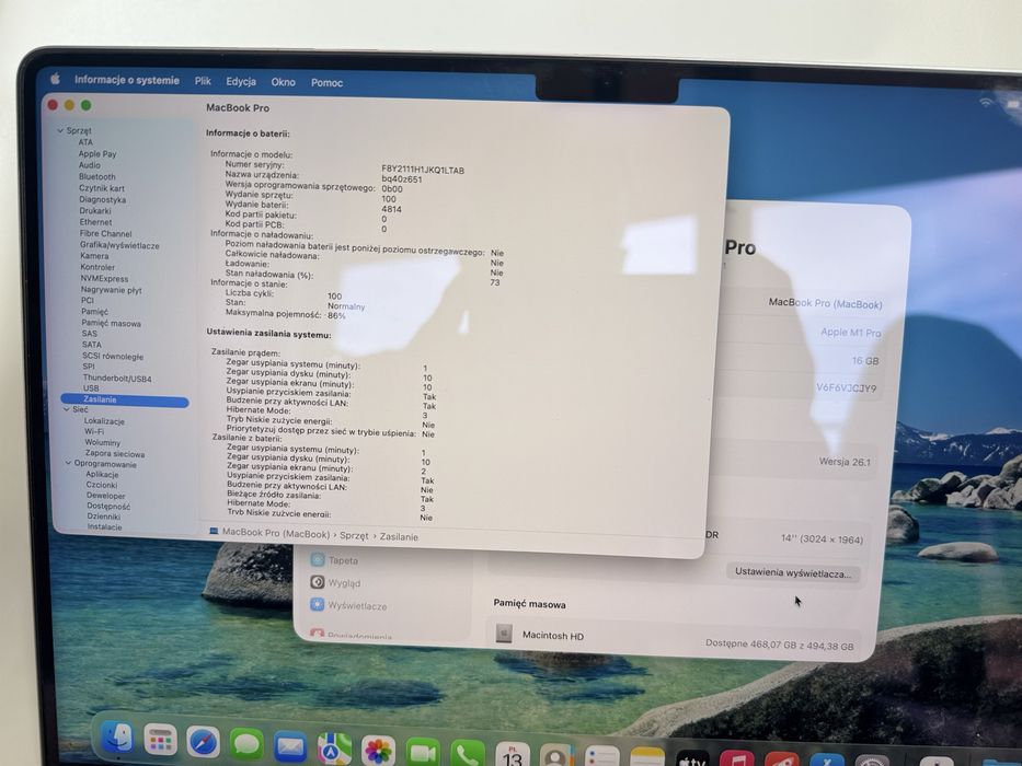 Apple MacBook Pro 14” M1 Pro – A2442 16GB 512SSD